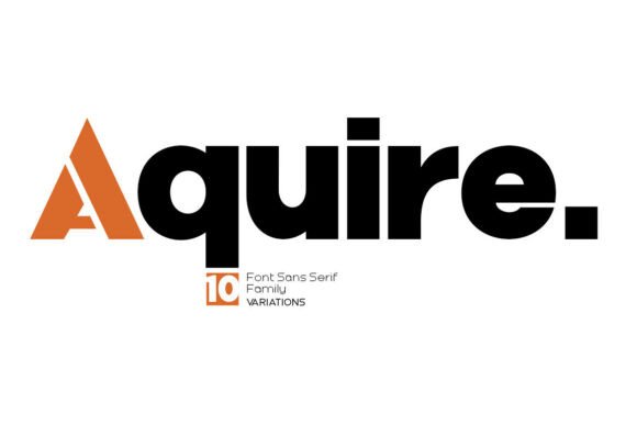 Aquire: A Modern Sans Serif System for Confident Design