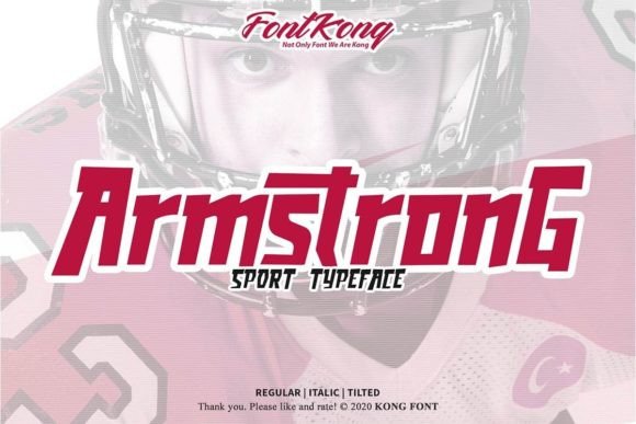 Armstrong: A Playful Handwritten Font for Creative Projects