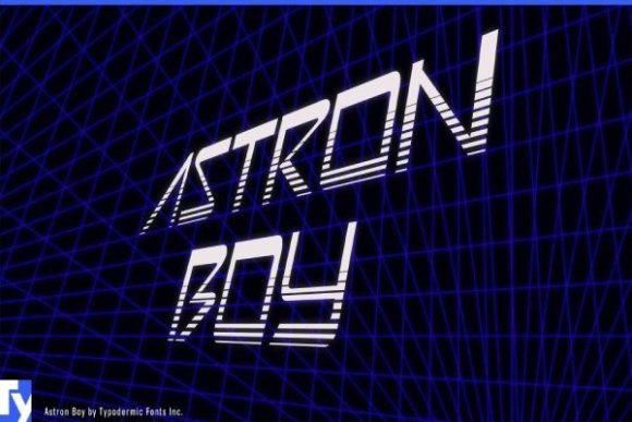 Astron Boy: The Retro Display Font That Feels Like an Arcade Cabinet