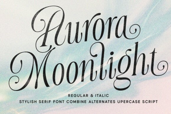 Aurora Moonlight: A Font That Feels Like a Whispered Promise