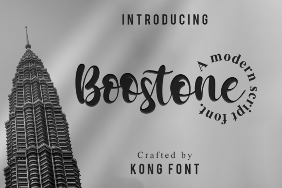 Boostone: A Playful Handwritten Font for Creative Projects