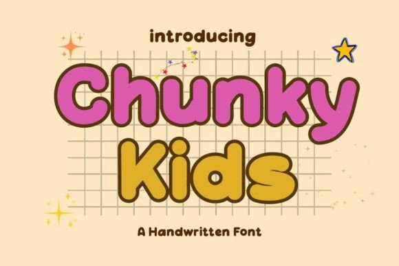 Chunky Kids: A Typeface That Brings Playful Energy to Your Brand