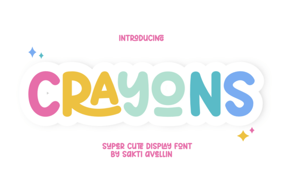 Crayons: The Handwritten Font That Feels Like a Warm Hug