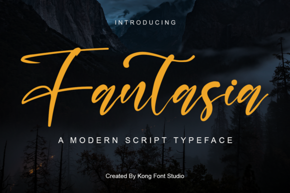 Fantasia: A Playful Script Font for Modern Brands