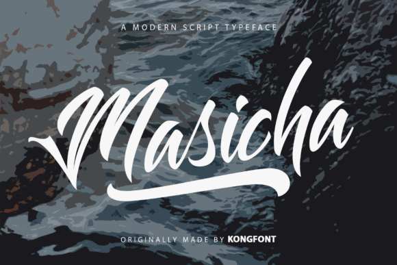 Masicha: The Handwritten Script Font That Feels Like a Friend