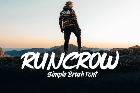 Runcrow: The Playful Script Font for Modern Creators