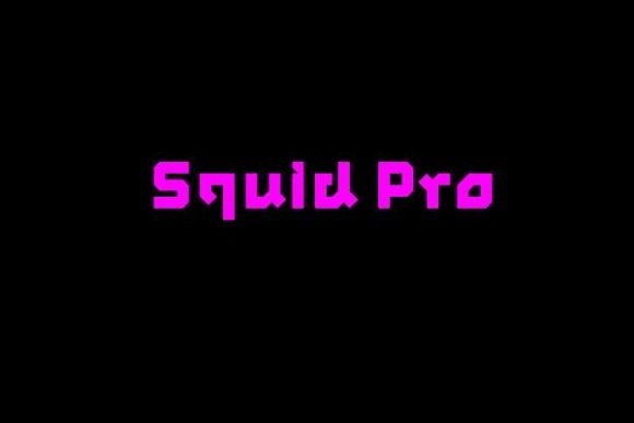 Squid Font: A Bold Typeface for Confident Designs