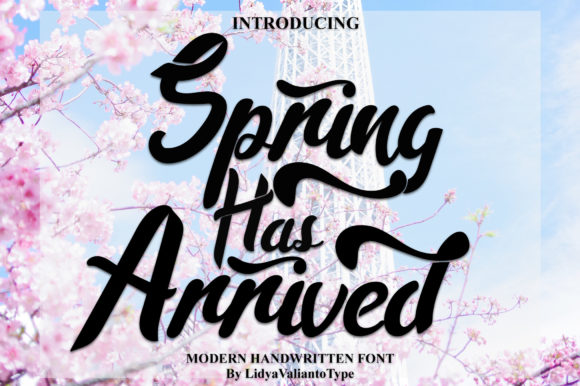 Why Spring Has Arrived Is the Handwritten Font Your Designs Need