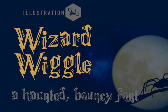 Wizard Wiggle: The Energetic Typeface for Magnetic Brands